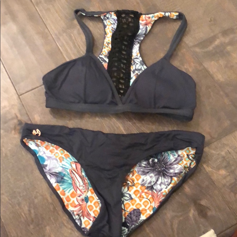 Maaji crochet racerback bikini